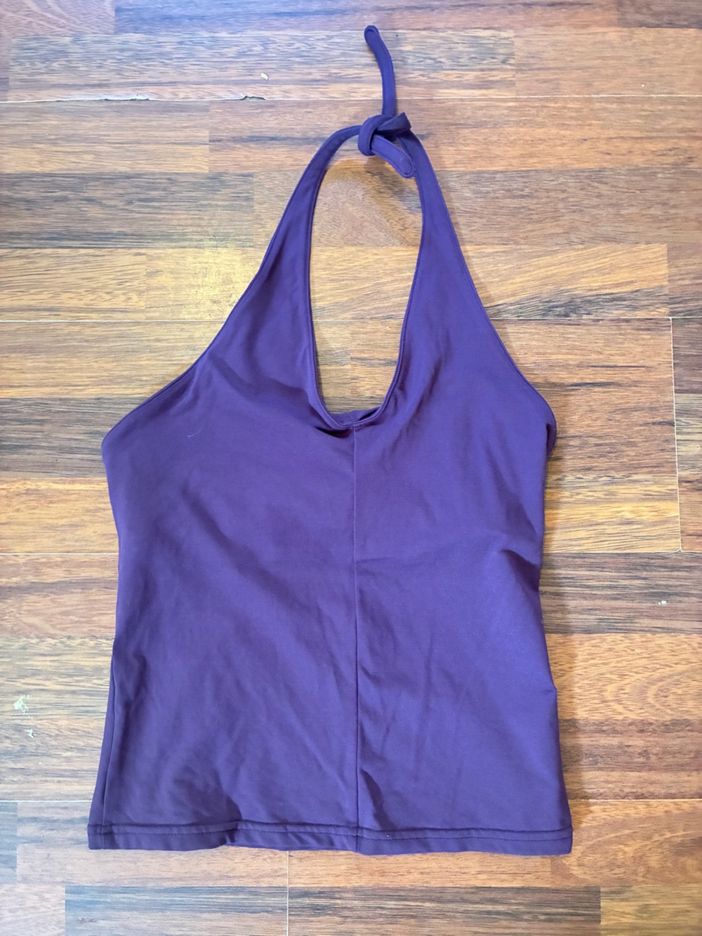 Women’s Prana Purple Halter Tank Top Swimsuit